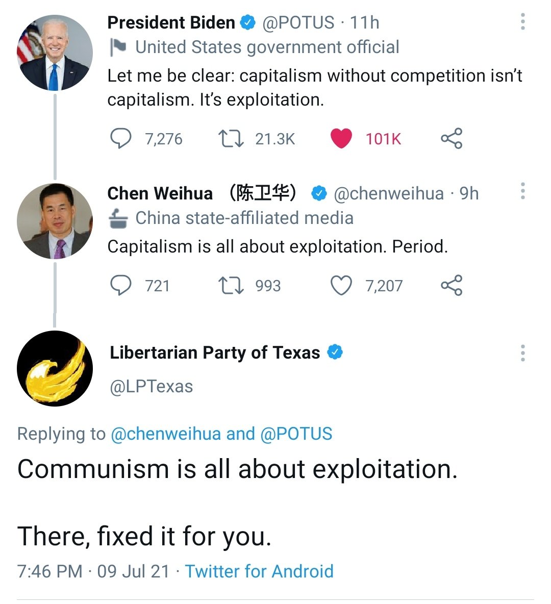 chispalibertad's tweet image. A esto le llamo yo bammmm en tu comunistisima carota #FreedomWorks💪🏻💪🏻💪🏻