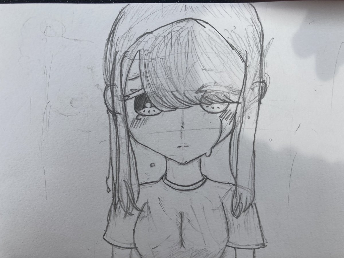 ミクれい イラスト描いてみました 雨に打たれながら泣く少女です 何故泣いてるのかは皆さんのご想像に 目辺りの線は泣いて目が腫れてるという事です イラスト 泣く 少女