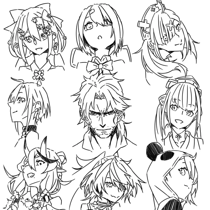 初めて描いた健屋が出てきた 