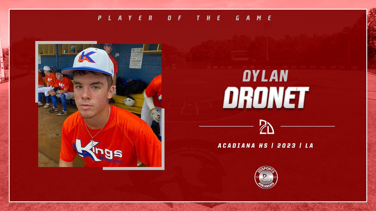 ⭐️#TopPerformer⭐️
Dylan Dronet (<a href="/dylandronet4/">dylan.dronet</a>)
7IP, 11Ks, 4H, 3R, 3BB
Summer Team: LA Kings
#CentralArkShow