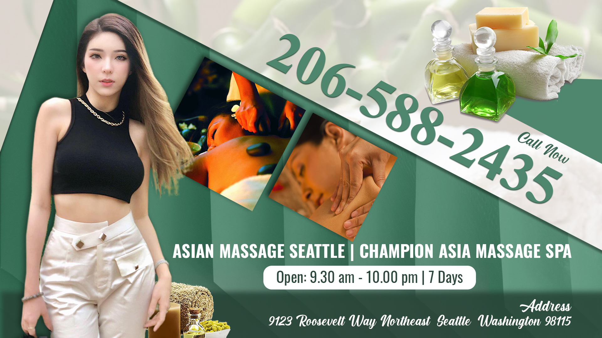 Asian Massage Seattle | Champion Asia Massage Spa on Twitter: "If you are overwhelmed with work, there's no better place to visit than the Champion Asia Massage, for a body relaxing