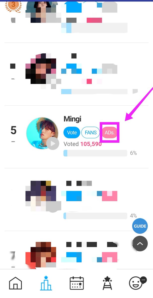 ATEEZ_World's tweet photo. [📤] #ATEEZ VOTE FANN STAR

ATINY, #MINGI has been nominated for the August Birthday AD in FANN STAR! 

Please, go to collect your stars and vote for him! We can get the Subw AD, it's a fan support so it's really easy to get!

Ends: 07/26 

🔗https://t.co/Ptv9VukE3T

#에이티즈 https://t.co/nRyDSL3Pji