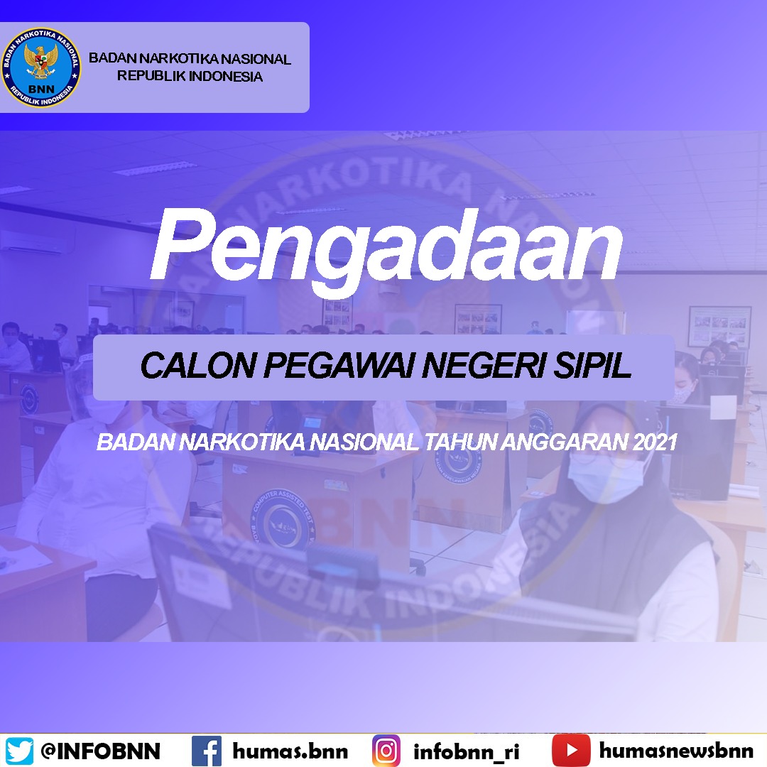 INFOBNN's tweet photo. Ayo Daftar CPNS BNN RI 2021.
https://t.co/xiYuAwy8nR https://t.co/wHewW8eCE4