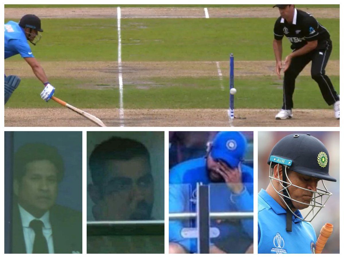 Cricketracker's tweet photo. "Don't cry it is just a run-out"
The run-out😣 https://t.co/esRsnrikbC