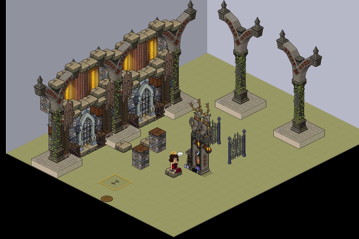 Flyoucraft's tweet image. [F] - Jaule des trésors / #Habbo #habbobuild