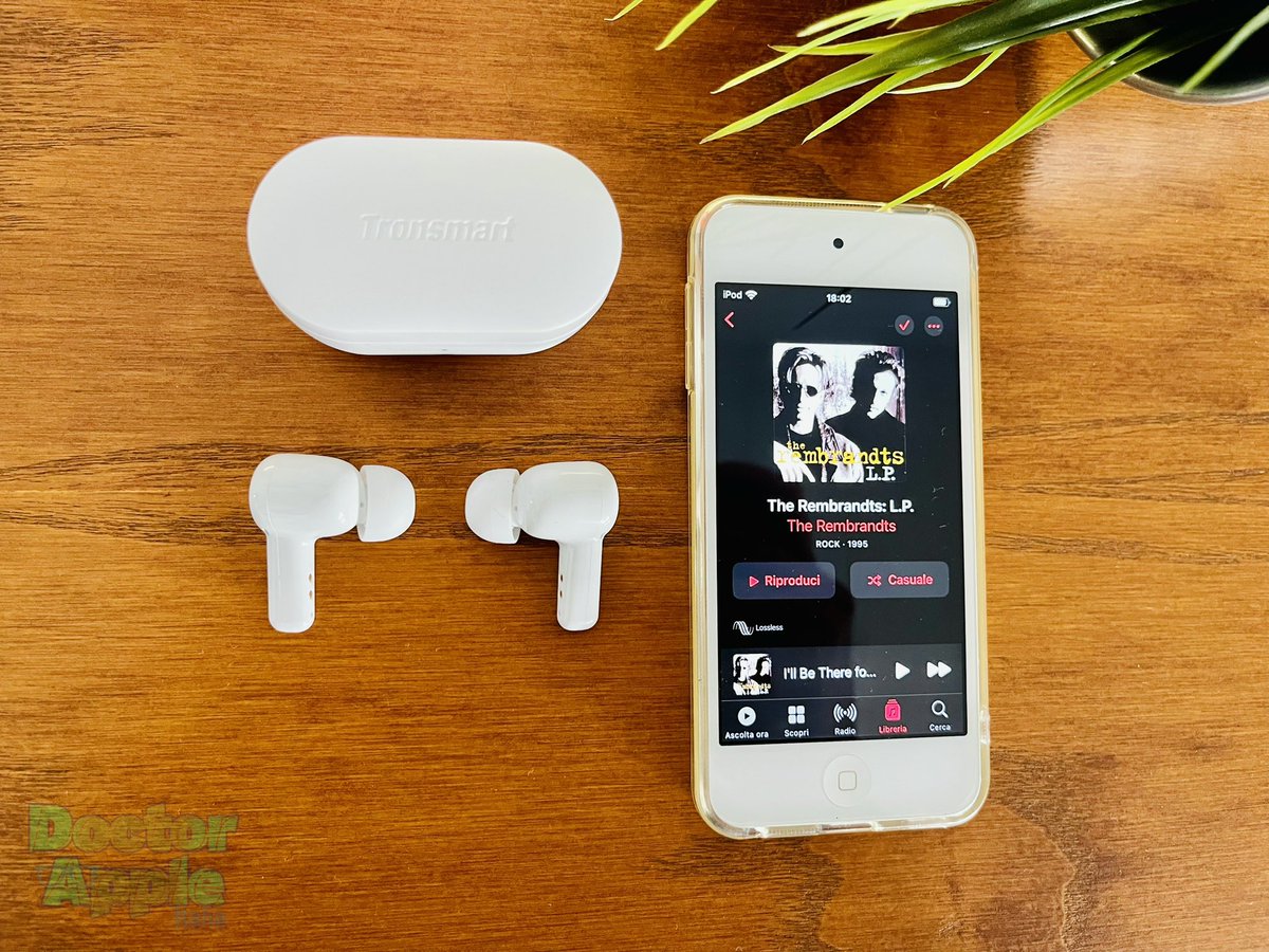 doctorappleita's tweet photo. Tronsmart Apollo Air: cuffie in ear wireless con cancellazione del rumore, ottimo suono, un po’ cheap ma per 70/80€ non troverete di meglio. Gesture per le azioni un po’ complicate. Consigliate comunque! @Tronsmart #tronsmart #apolloair https://t.co/KCpkMIIv6Y
