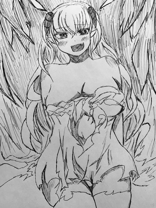 ひわいてんてーにうちの子
変態ドラゴン娘ぶつけたい 