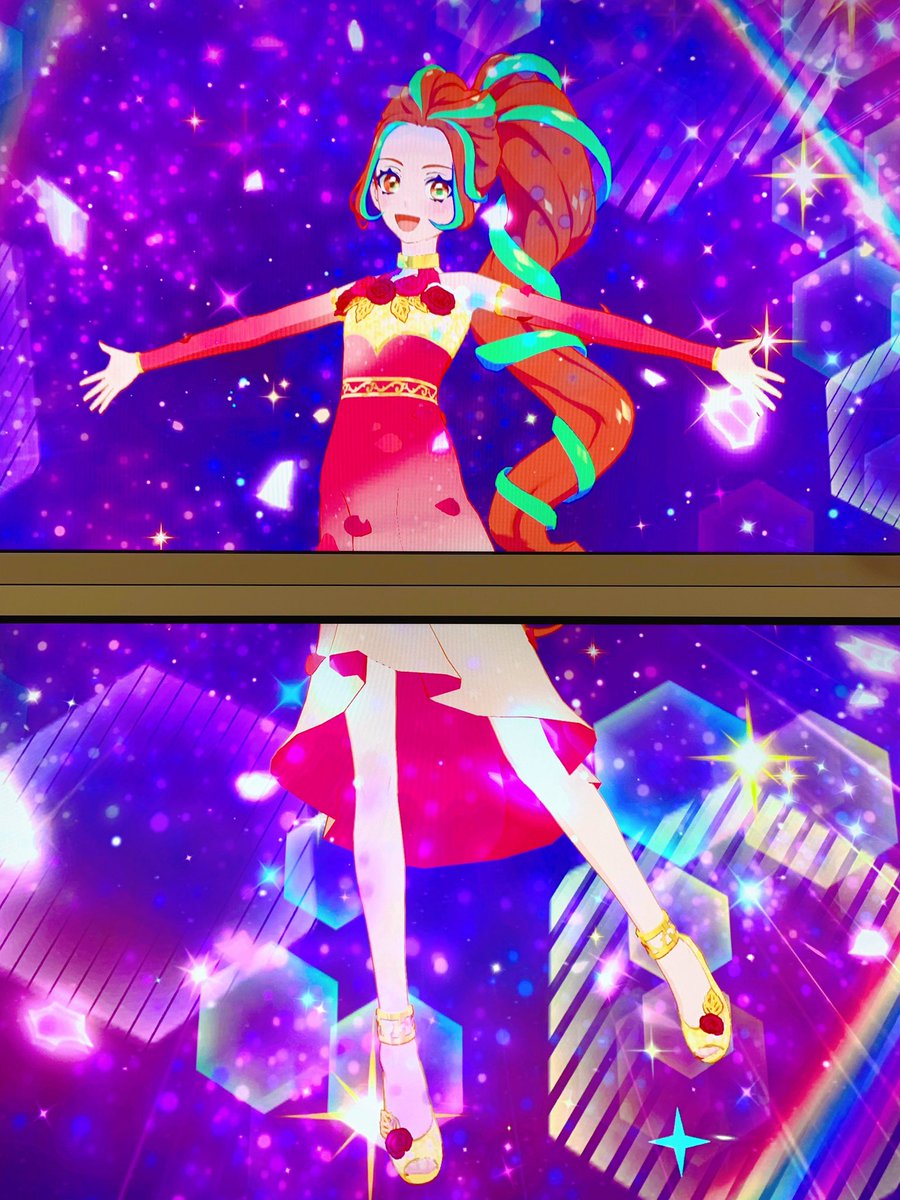 明咲、ローズ誕生日おめでとう!🎊🎂🌹✨
#アイカツプラネット
#陽明咲生誕祭2021
#ローズ生誕祭2021