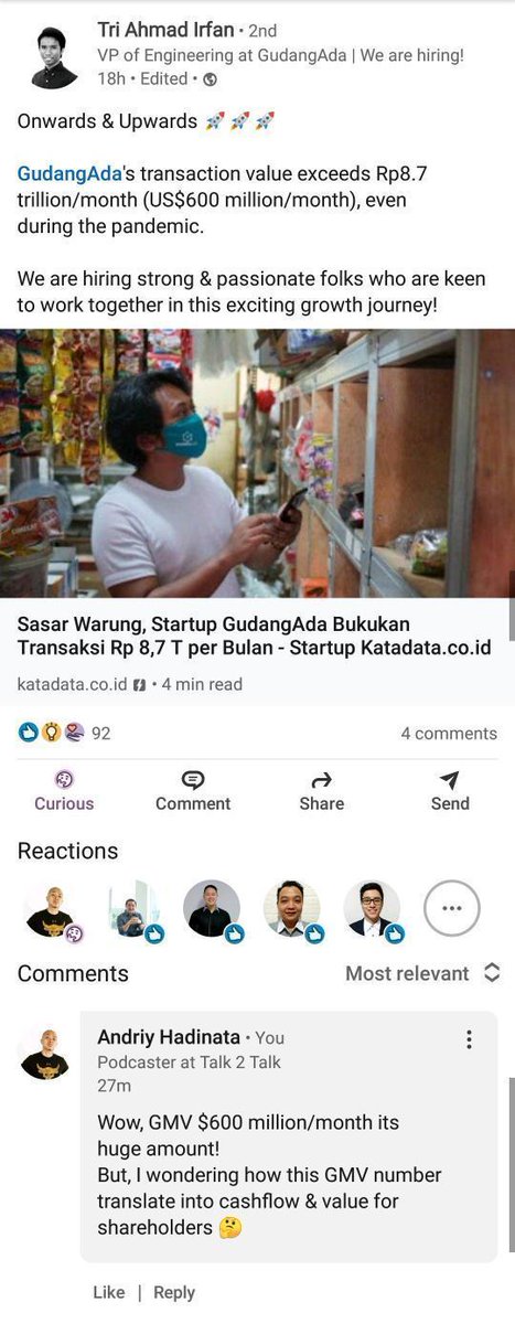 giovani_andriy's tweet photo. @rampok Ini dong, Rp 8.7 trilliun/month 👻 https://t.co/oZxNig3WI1