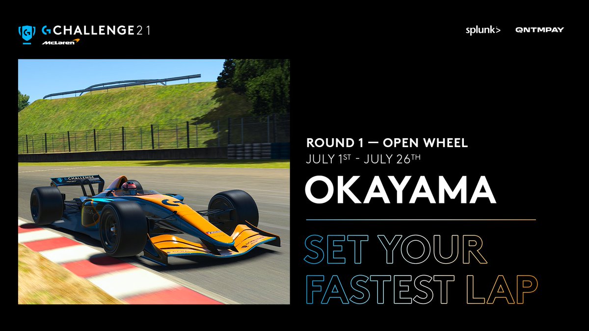 Round 1 Open Wheel is kicking off on Okayama 🇯🇵
 
The quickest time at the moment is a 01:06.622 from Florian Denard
 🚀

You have until July 26 to set your time on <a href="/iRacing/">iRacing</a> g.logi.link/pzw6rq