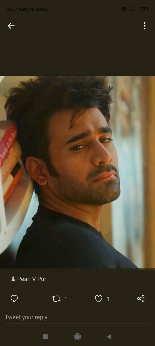 modest_soul77's tweet photo. @keepshiningpvp This one
But I m not liking the sadness on his face at all!! 
Somebody pls make him smile!! 

#PearlVPuri 

HAPPY BIRTHDAY PEARL https://t.co/EUcKJOVeDg