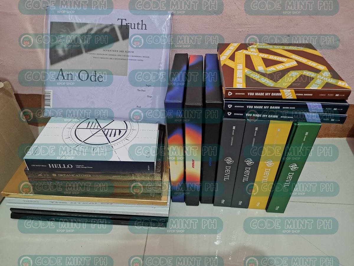 CodeMintPH's tweet photo. Hello Mintys π
May mga available pa kaming mga albums
Just DM us for inquiries π€π€
β±150.00 - β± 260.00
#CodeMintOnhand #onhandalbums https://t.co/IVXh3sWAkz