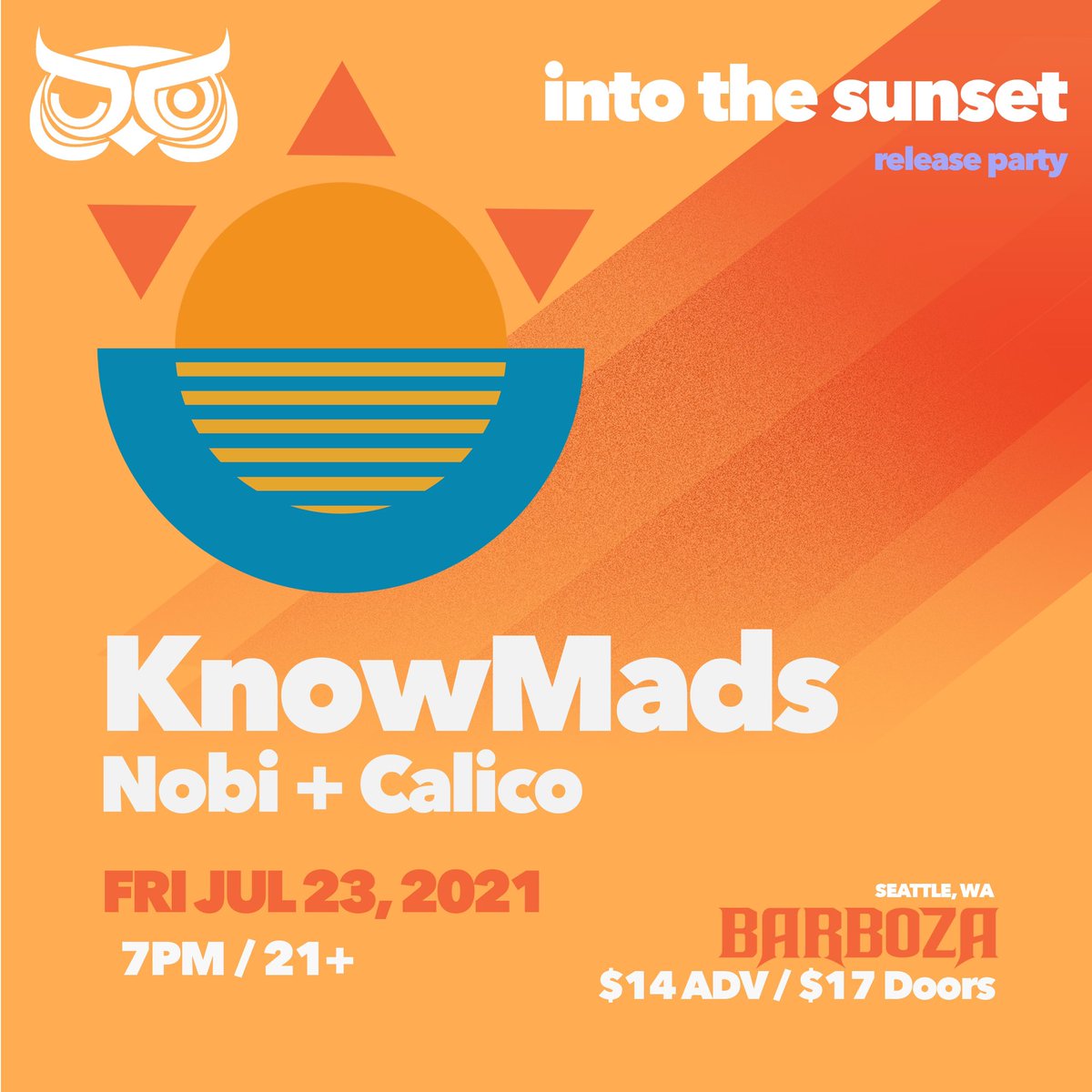 in 2 weeks we doing a show in Seattle!