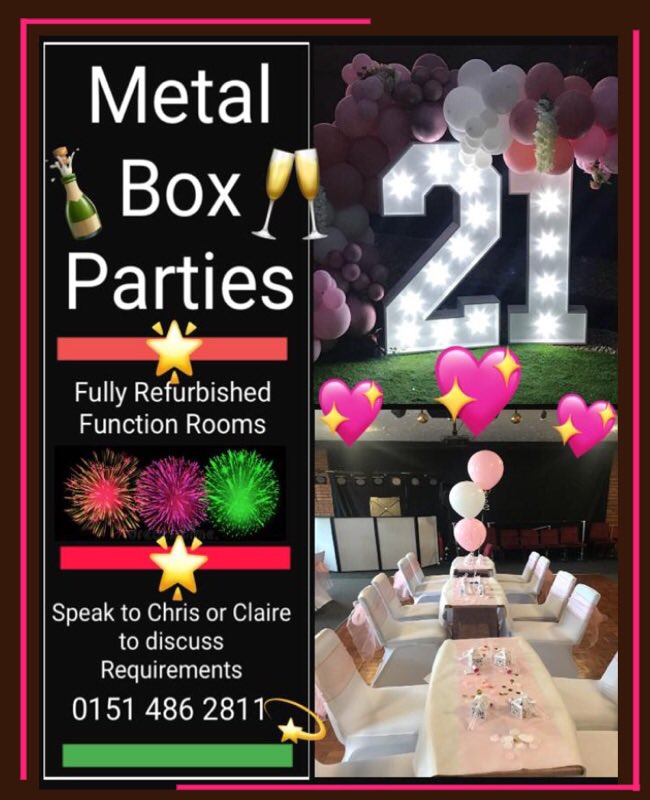 MetalboxClub's tweet image. Not just football this weekend….We have the fantastic Detroit’s at @MetalboxClub tonight 

Tickets still available (£2), call us 0151 486 2811 to book yours

#speke #huntscross #whatsoninliverpool #livemusic #music #musicvenue #girlsNightOut