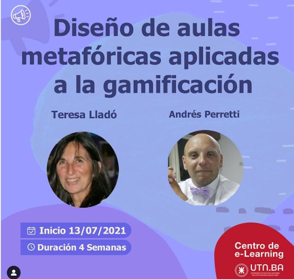 Junto a Andrés en este hermoso #Taller de #AulasMetafóricas
#moodle #Taller #Gamificación #EVA #Edutainment #EVEA #Aprendizaje #Educación #Tecnología #TecnologíaEducativa #Acompañamiento