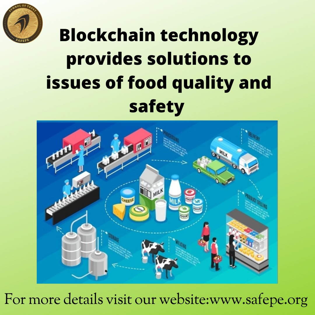 cryptosignal10x's tweet photo. SafePe brings innovative Blockchain ecosystem and payment network to exchange services in domains such as Agriculture and Utility services
For more details
Website: https://t.co/CX8vOG0YNM
Join: https://t.co/6Od8yROHqh
#blockchain #innovation #agriculture #Drone #agritech #SafePe https://t.co/NT2gKKzKAc