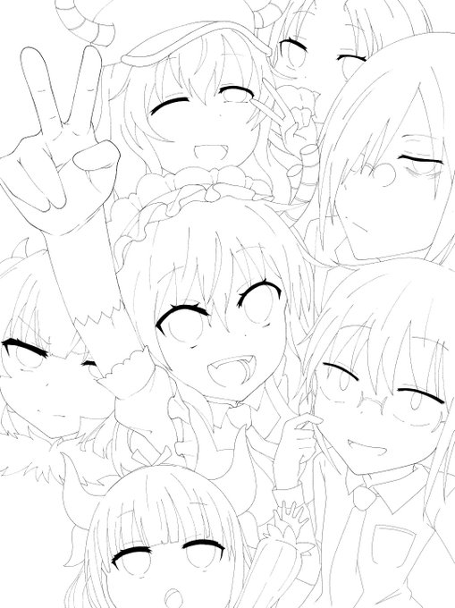 小林さんちのメイドラゴンSの1話、とっても面白かったです!また小林さんやトールに会えたこと、何より京アニさんの作品を見ることが出来ていることに感動して、思わず泣いてしまいました。京アニさん、本当にありがとう…そして、おかえりなさい!絶対に良い絵にします!
#小林さんちのメイドラゴンS 