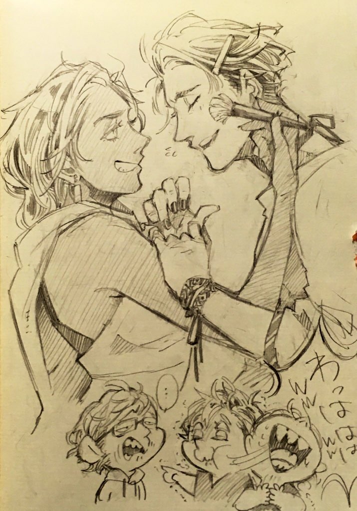 【彼らの出会いは?】
(あんまり描いてなくてゴメンけど)
2人の共通の友達であるエリックが、アルマが出るコンサートに連れてったことがきっかけ。(歌のシーン全然描いてないぐぇー)
・アルマの初印象
ソジュン「上手い人は多いけど、場の空気を一瞬で変える人はほぼいない。完全に引き込まれた」