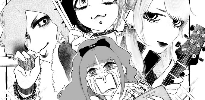 拡大したものもちょこっとだけ…普段描く機会が無いV系バンドマン達(かなり偏りがあるかもしれませんが…)イラストも楽しんでもらえたら嬉しいです! https://t.co/nf4qfXBlfa 