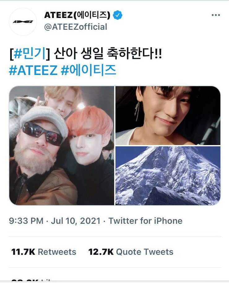 chnjaee's tweet photo. omg mingi first tweet after he hiatus
Welcome back song mingi
#MINGI #MINGICOMEHOME https://t.co/RJm0t0CqKV