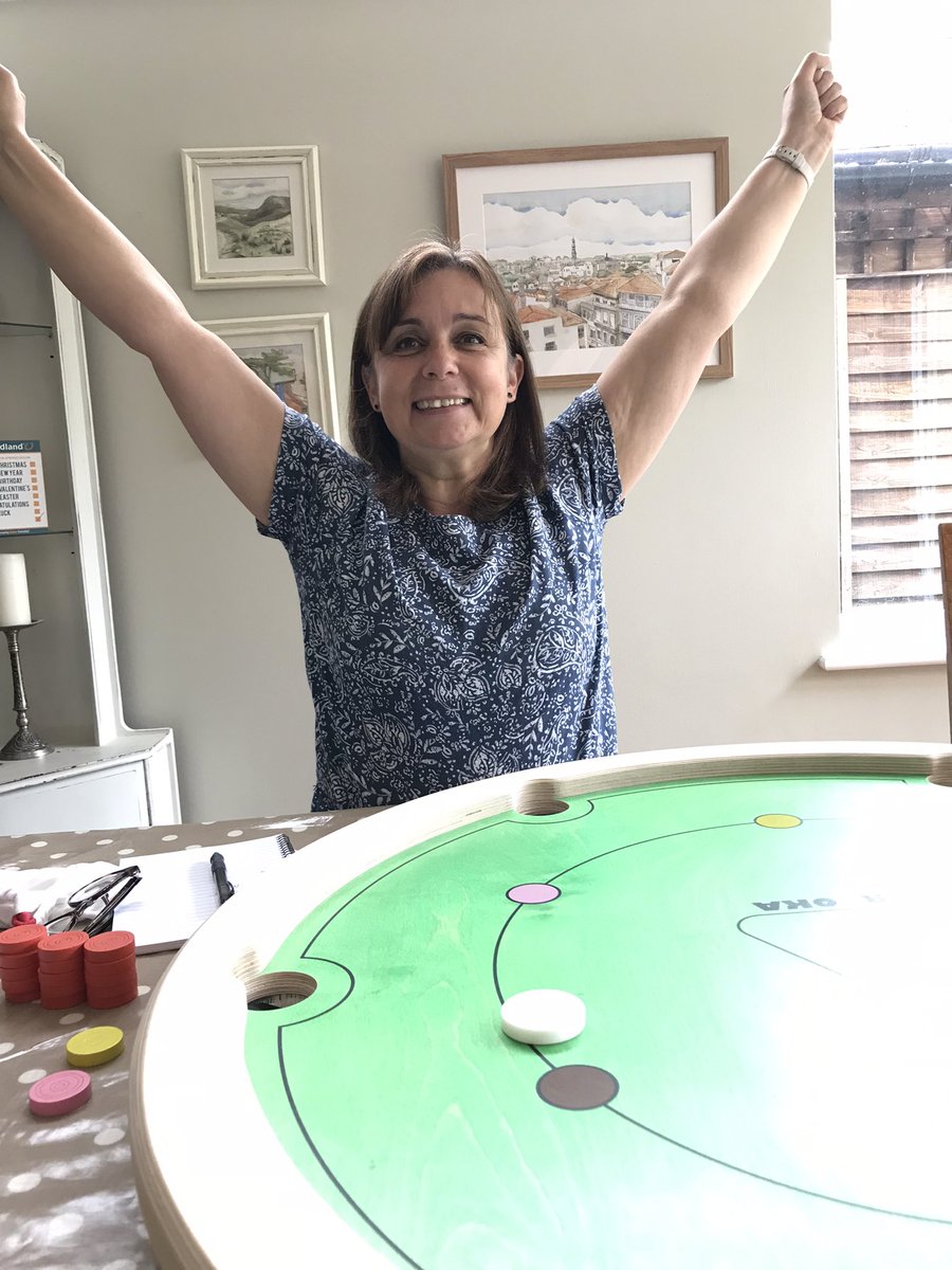 clare_burman's tweet photo. Check out this fab new game @carrooka - a cross between the Indian game Carrom and Snooker, love it!
#madeinbritain #designedinbritain
#noscreens
#burystedmunds
#independentbusiness https://t.co/ZE81DcL5Tl