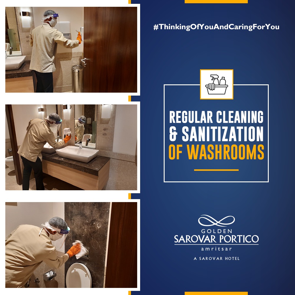 goldensarovar's tweet photo. At #GoldenSarovarPortico, a team of experts takes care of all your comfort, hygiene, and safety.
#ComfortableRoom #HygieneStay #SarovarHospitality #Amritsar #SarovarInAmritsar #Hotel #HotelsInAmritsar #Hygiene #HygienicHotel https://t.co/sVNFCjyPry
