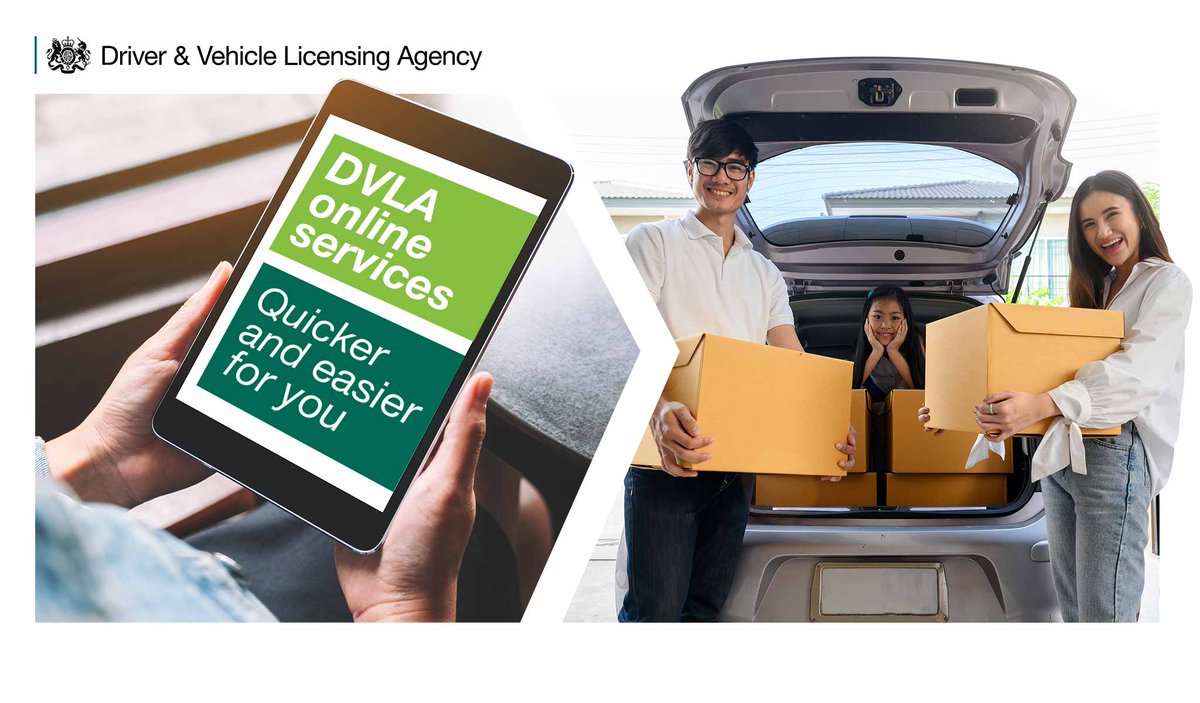Driver and Vehicle Licensing Agency tweet media