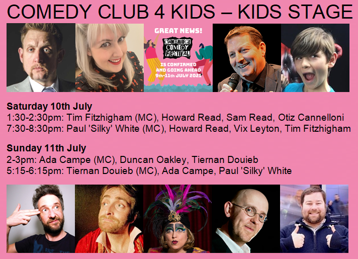 Cambridge! Behold, your CC4K <a href="/cambfest/">CambridgeComedyFest</a> line-ups for the rest of the weekend! Join ussssssssssssssss. cambridgecomedyfestival.com/line-up/