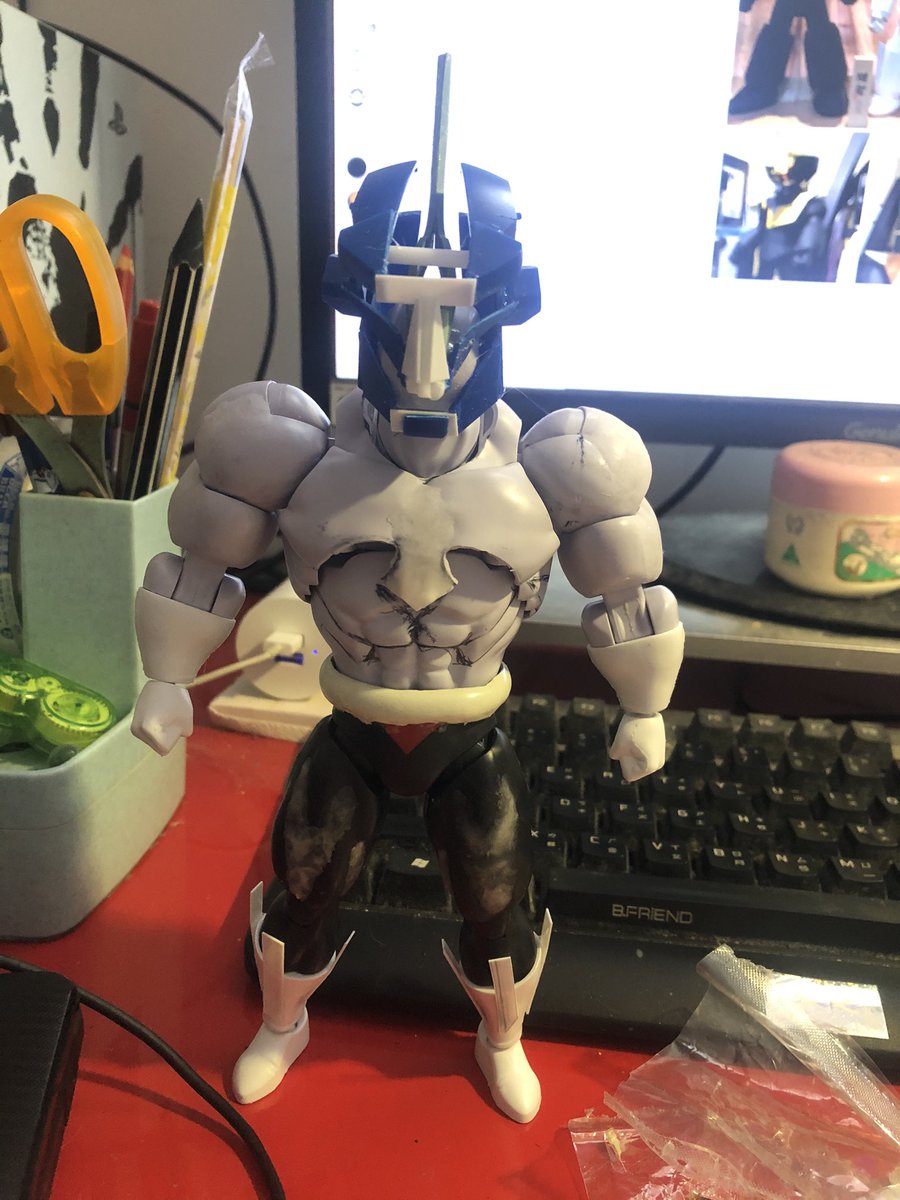 Angcomajohn's tweet photo. Jet Jaguar  #GodzillaSingularPoint https://t.co/C5tdAyKbHw
