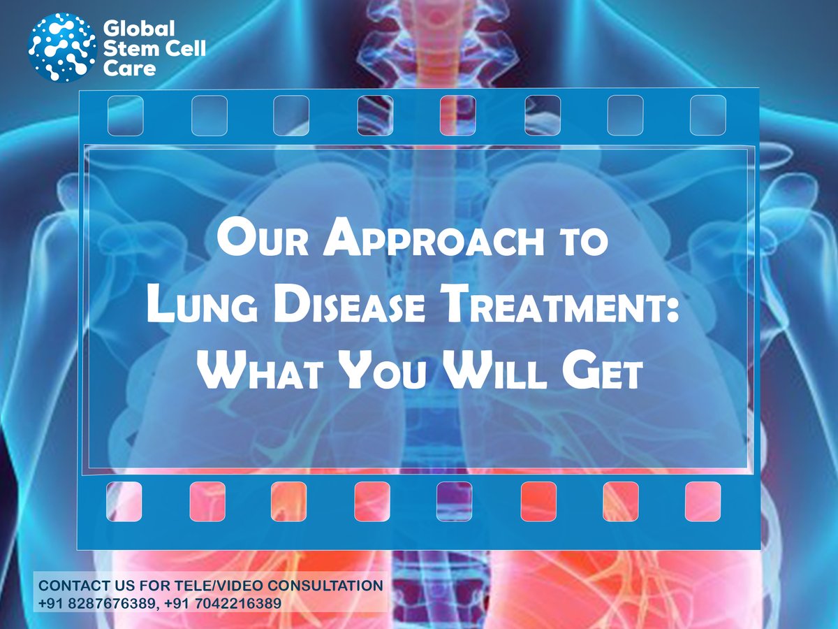globalstemcellC's tweet photo. Our Approach to #LungDisease Treatment What You Will Get
To know more about Lung Disease visit, https://t.co/PhQ3HSU9GU
#lungdiseaseawarness #organspecific #stemcelltransplant #stemcellprocedure https://t.co/DG7xIonFbe