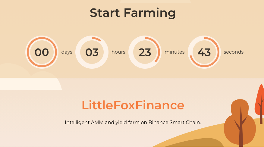 🦊 Fox face Farming will start in less than 4 Hours  Fallen leafFallen leaf.

bscscan.com/block/countdow…

#BSC #DeFi #Binance #Littlefoxswap #YieldFarming #Airdrop #Airdrops