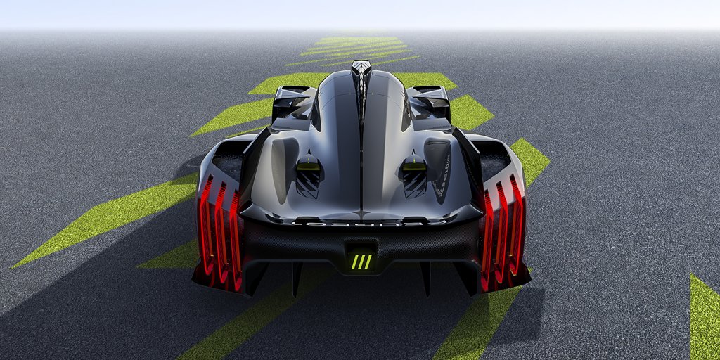 Peugeot's tweet photo. Get a closer look at the mesmerising new #Peugeot9X8. Sporting the detail and design innovation to make a big impact at @FIAWEC 2022. @24hoursoflemans https://t.co/ObsaDfDLW0
