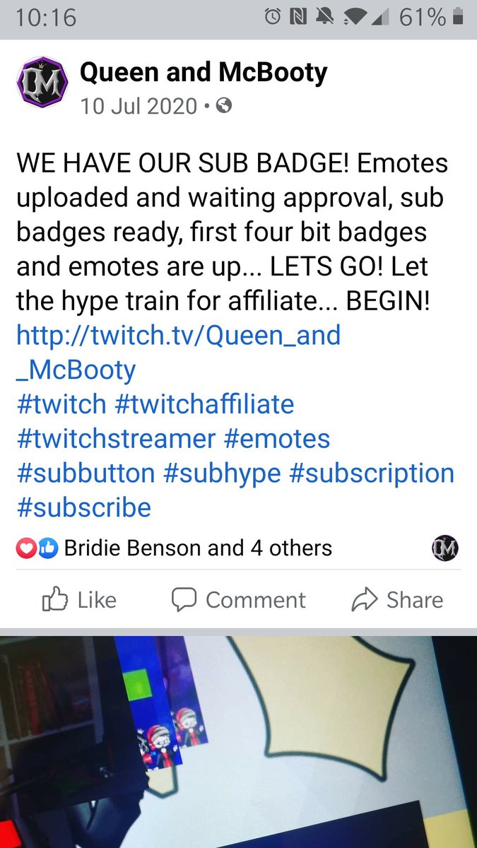 Queen and McBooty tweet media