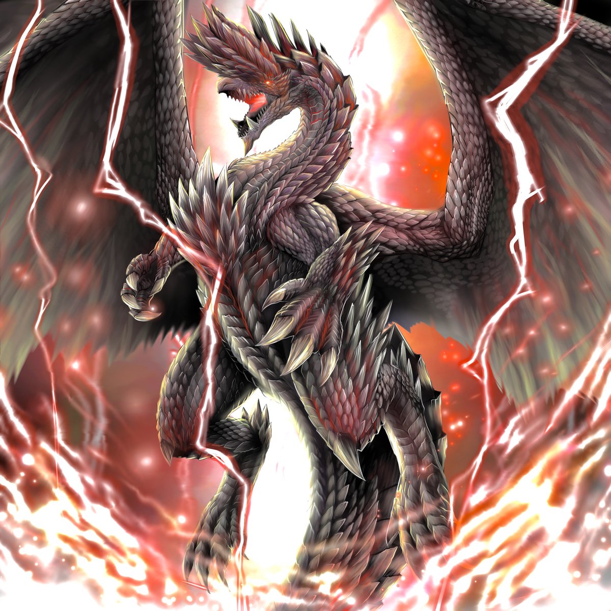 【モンハン】アルバトリオン アイコンステンド モンハン アイコンステンドマスコット アルバトリオン