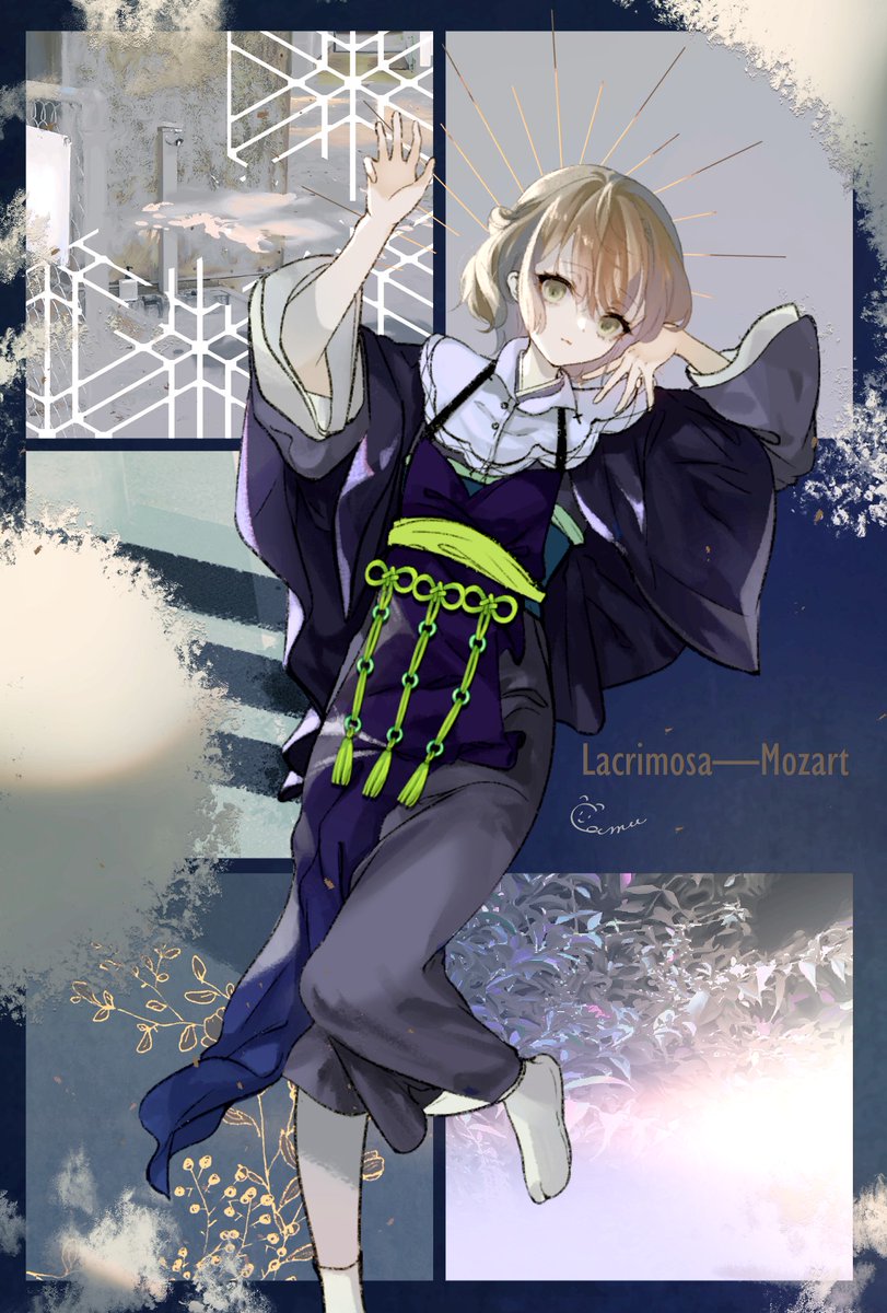 これがこうなってこうじゃ(背景手抜き証明書) 」camuのイラスト