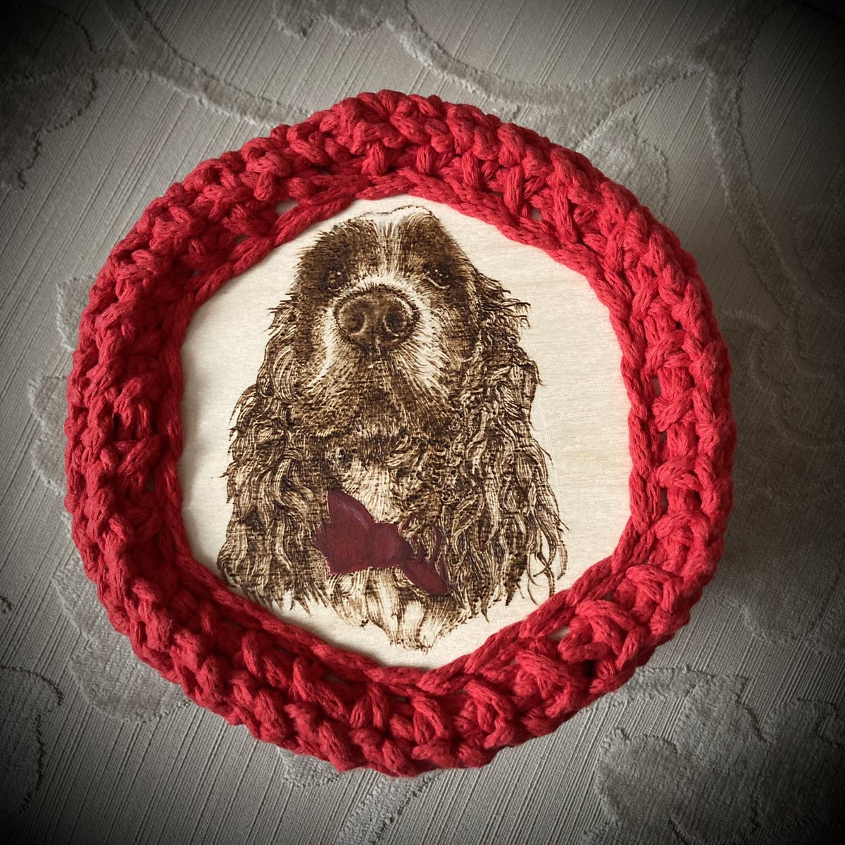 TimberTattooist's tweet photo. #Pyrography #PyrographyArt #PyrographyArtist #WoodburningArt #WoodburningArtist #PetPortrait #PetPortraitArtist #PetPortraits #PetPortraiture #PetPortraitsFromPhotos #DogArt #AnimalArt #Crochet #CrochetBasket #CrochetCrazy #Basket #PetKeepsake #PetMemorial #CrochetPot https://t.co/hao77v7qxh