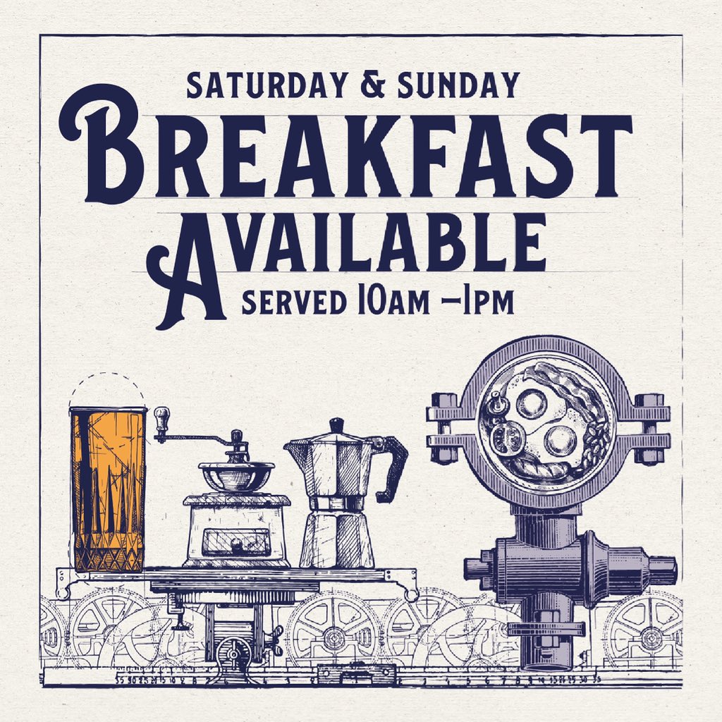 HOS_Liverpool's tweet photo. Breakfast available today and tomorrow 10am-1pm.
•
#weekend #breakfastliverpool #food #brunch #hosliverpool https://t.co/hqcV2Br671
