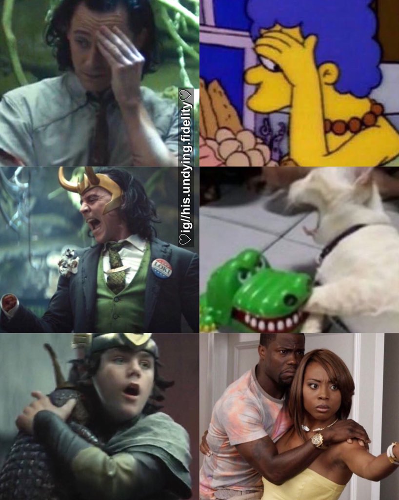 BowerxDepp's tweet photo. #Loki is literally those memes https://t.co/PoAWJnUMpv