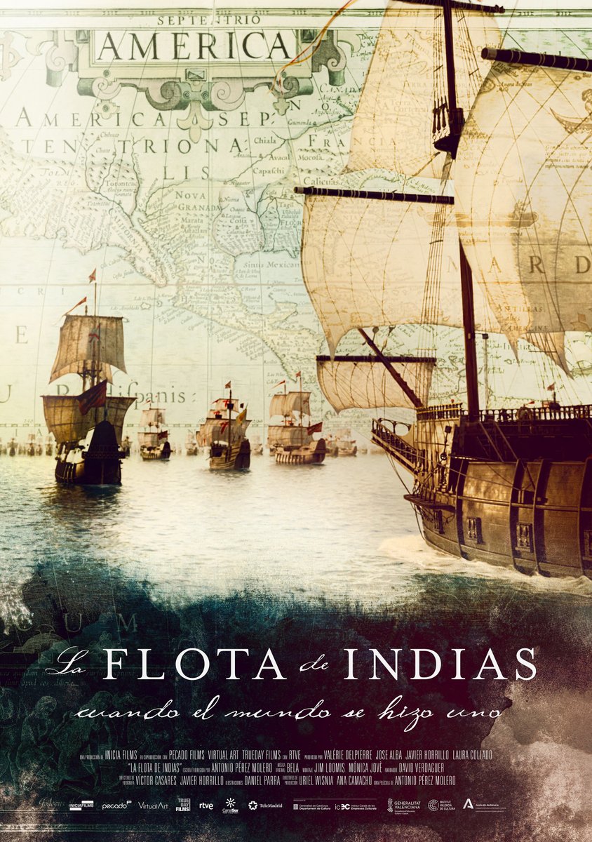 📺Hoy, a las 19:30 se emitirá en la <a href="/la2_tve/">La 2</a> nuestro documental #LaFlotadeIndias, dirigido por Antonio Pérez Molero.
¡Os invitamos a navegar juntos en esta impresionante aventura histórica que dio la vuelta al mundo! 
<a href="/IniciaFilms/">Inicia Films</a> <a href="/pecadofilms/">Pecado Films</a> <a href="/truedayfilms/">truedayfilms</a> <a href="/rtve/">RTVE</a>