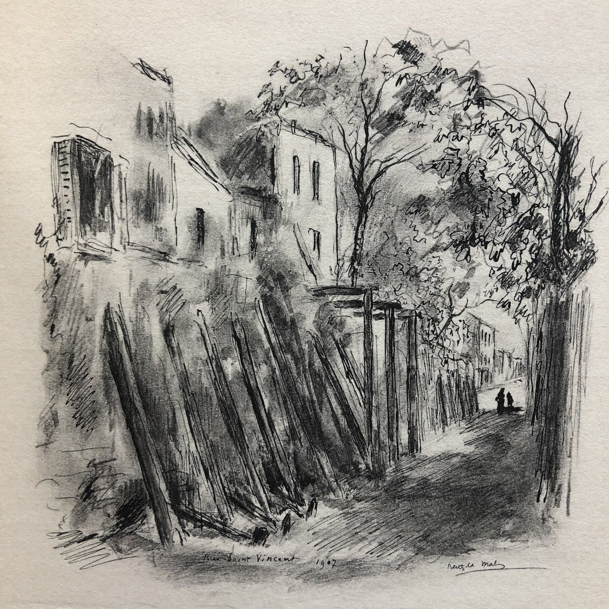 Paris par Berthold Mahn (1881-1975) 
