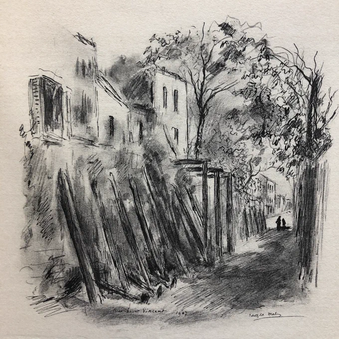 Paris par Berthold Mahn (1881-1975) 