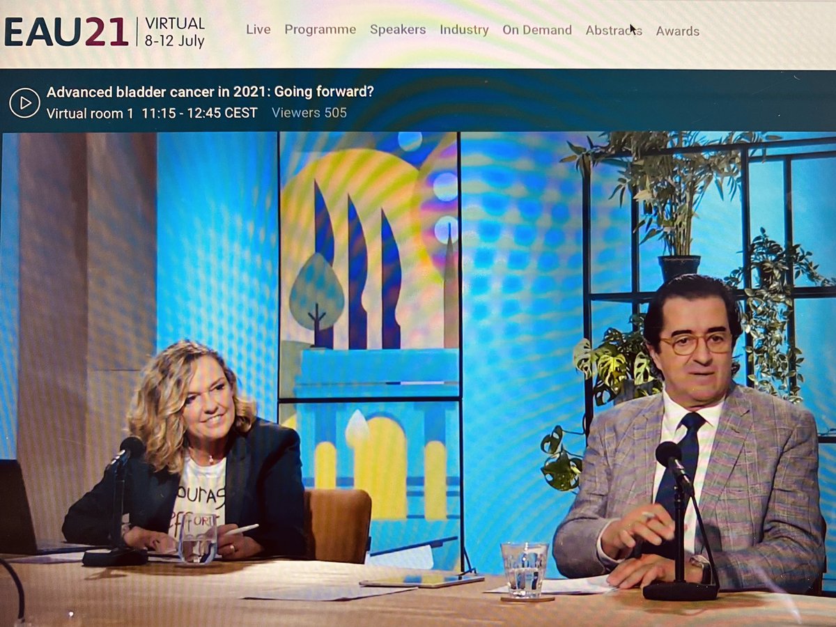 Resposta completa a la QTneo i cistectomia, la importància de seleccionar bé als pacients. Interesant discussió liderada per la urologia catalana a l’#EAU2021 <a href="/scurologia/">SCU</a> <a href="/MariaJRibal/">Maria J. Ribal</a> <a href="/joanfundi/">Joan Palou Redorta</a>