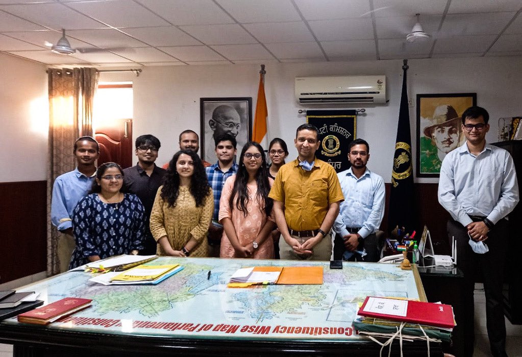 8 students from #SchoolofPublicPolicyandGovernance (SPPG), #TISSHyderabad have joined “Public Policy &amp; Good Governance Lab” at #JalandharDistrict.

The Policy Lab, a collab between Jalandhar district admin &amp; SPPG, will be working on projects supporting inclusive public policy.