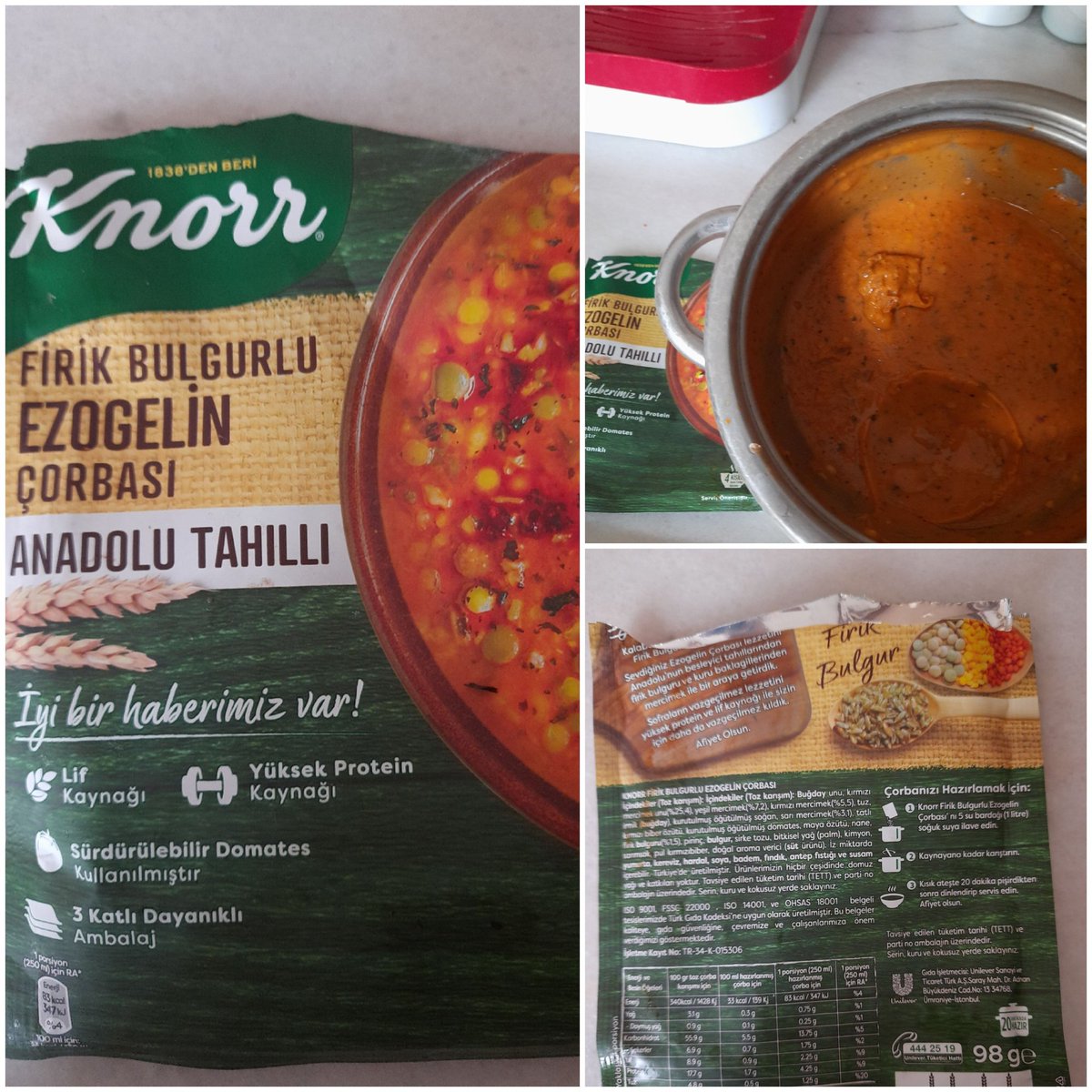 Knorr 5 Bardak Su İle Tarifi Yaptığımızda Sonuç Bu Sizin Bardak Büyük Boymu. Yani Hiçmi Denetleyeniniz Yok. <a href="/knorrturkiye/">Knorr Türkiye</a> Uşşaki Tarikatı #GeçmişeBakGeleceğeYönVer #hevesbırakmadınız <a href="/sedat_peker/">Sedat Peker</a>