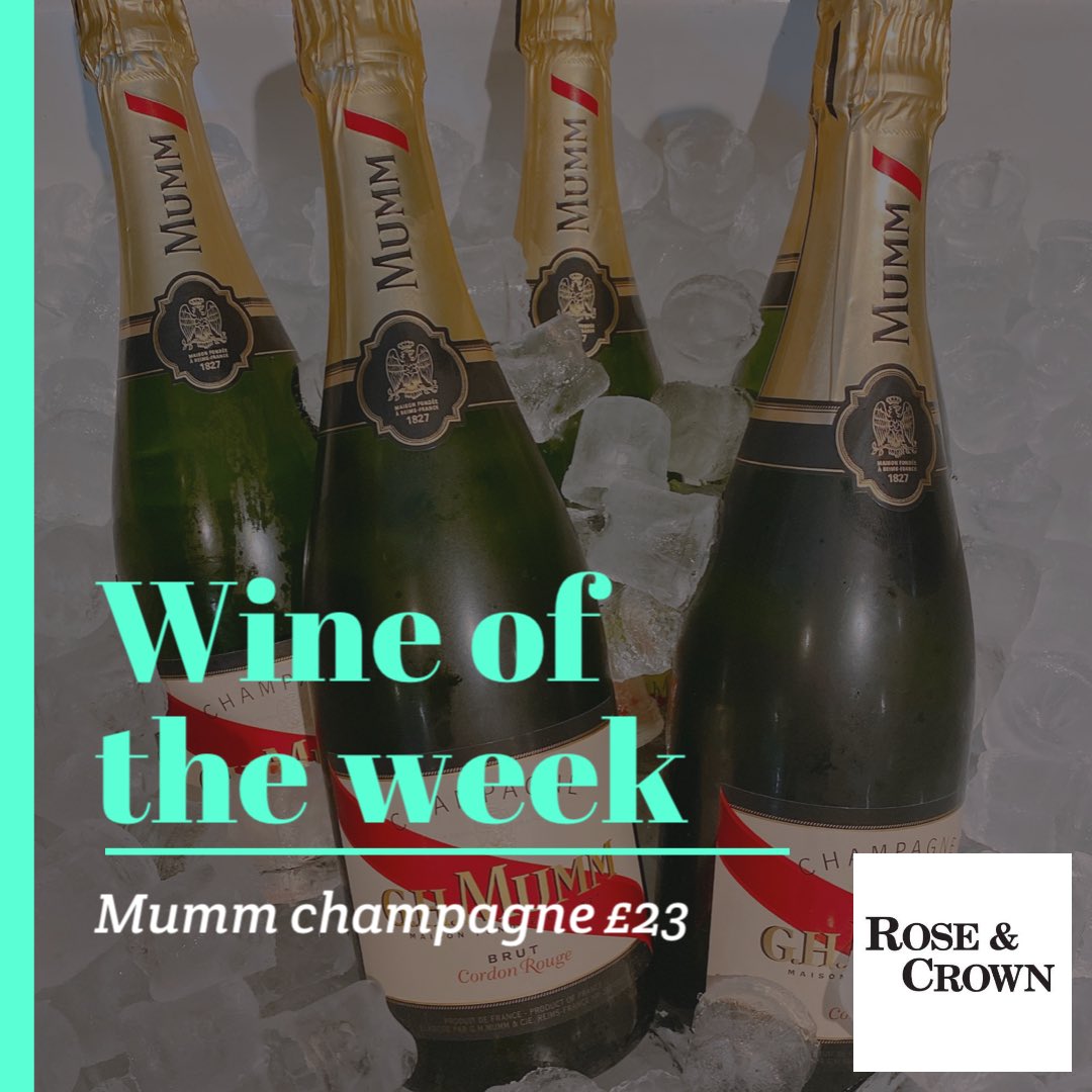 Special offer for that special someone that you want to treat! #champagne #specialoffer