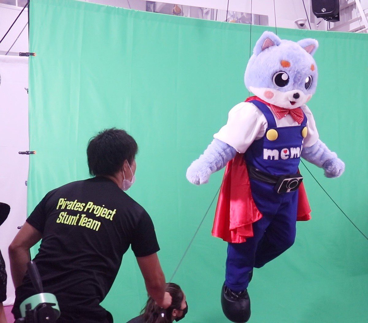 ActionParkOsaka's tweet photo. 先日アクションパーク大阪で、西淀川区公認キャラ🎶メモたんの動画撮影🎥が行われました!
アクションシーンいっぱいの映像…!
仕上がりが楽しみですね🎵
メモたん @memotan_0901
📺メモたんチャンネル(YouTube)↓
https://t.co/BIvGpv90tP
🏴☠️ワイヤーリガー↓
PPST @PiratesStunt https://t.co/Z9XO6mLG4h