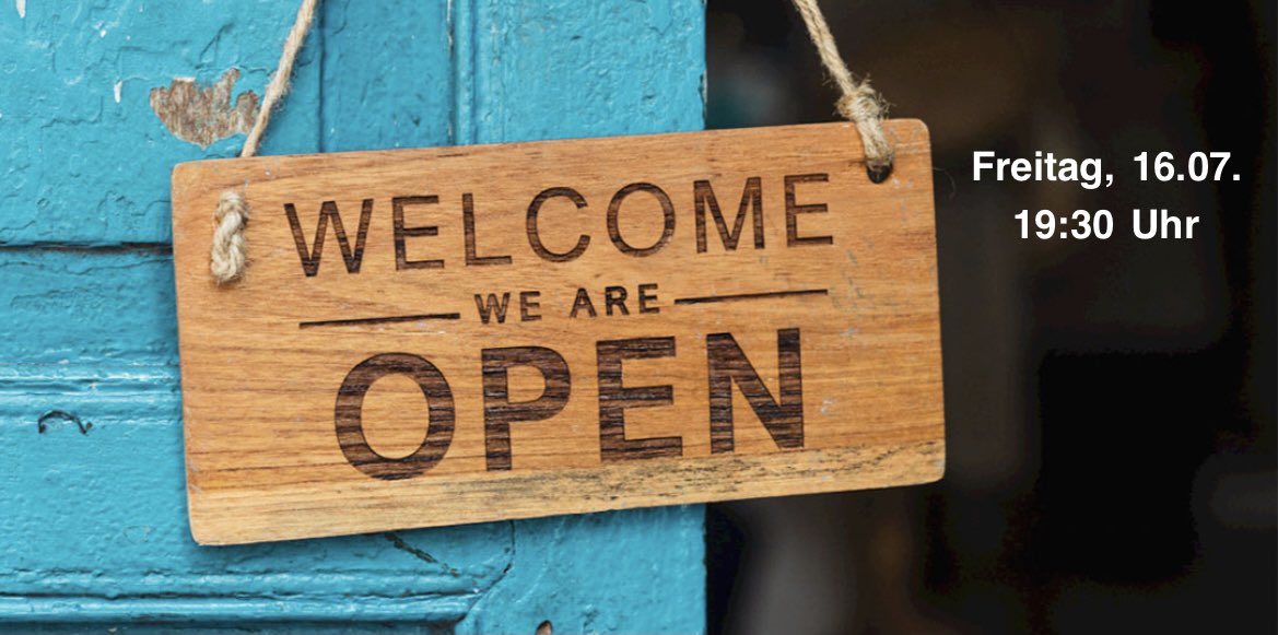 BuehnenRausch's tweet image. Am kommenden Freitag (16.07.) gibt’s bei uns um 19:30 Uhr die erste ÜShow vor Live-Publikum nach über 250 Tagen - seid dabei!
#WirfreuenunssufEuch #Improistgeil #BühnenRausch #WirliebenImpro #WirlebenImpro