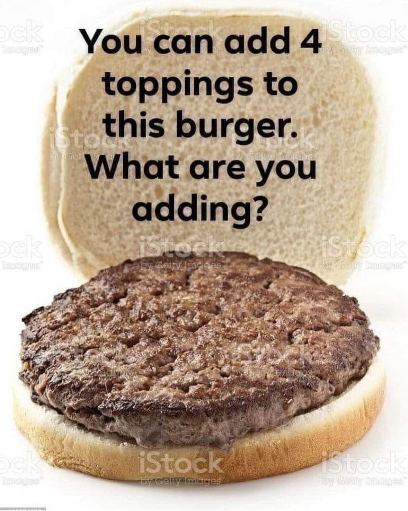 Here’s a sensible question to answer whilst everyone contemplates the #JohnsonVariant 😉🙊🍔