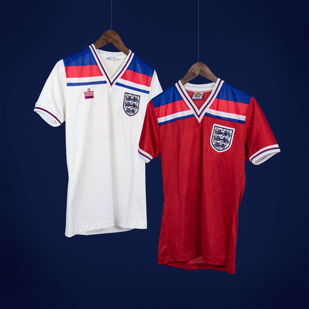 Retro England Home Jersey 1980 By Admiral
