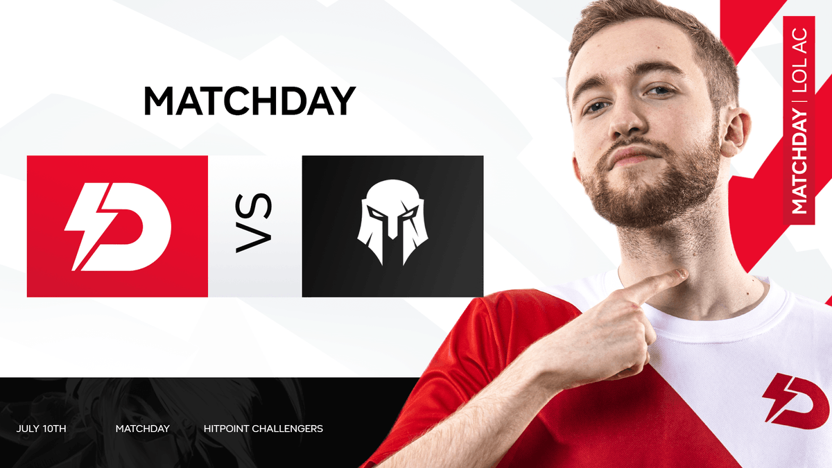 Today our Academy LoL team will play agains <a href="/brute_gg1/">BRUTE</a>, who are on the same level of points. Can our boys win this important match? ⚡ Come and support the boys this afternoon. 
Round 7 of <a href="/hitpointcz/">Hitpoint.cz</a> Challengers is at 15:30! 😎
